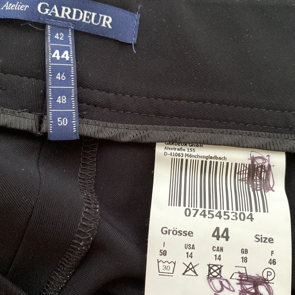 Atelier GARDEUR dress black Wide leg trousers/pants! - Picture 7 of 12